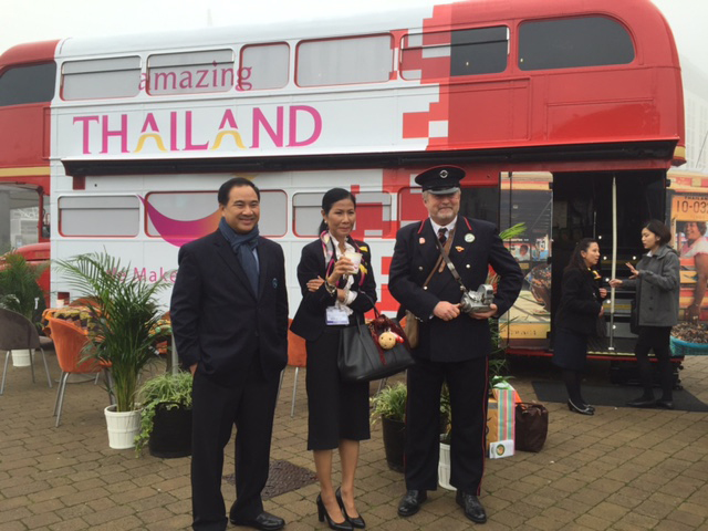 thailand bus and staff static bus hire