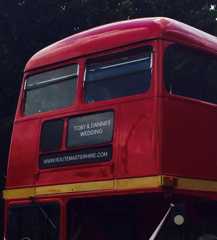 Wedding Red Bus Hire Routemaster-Hire